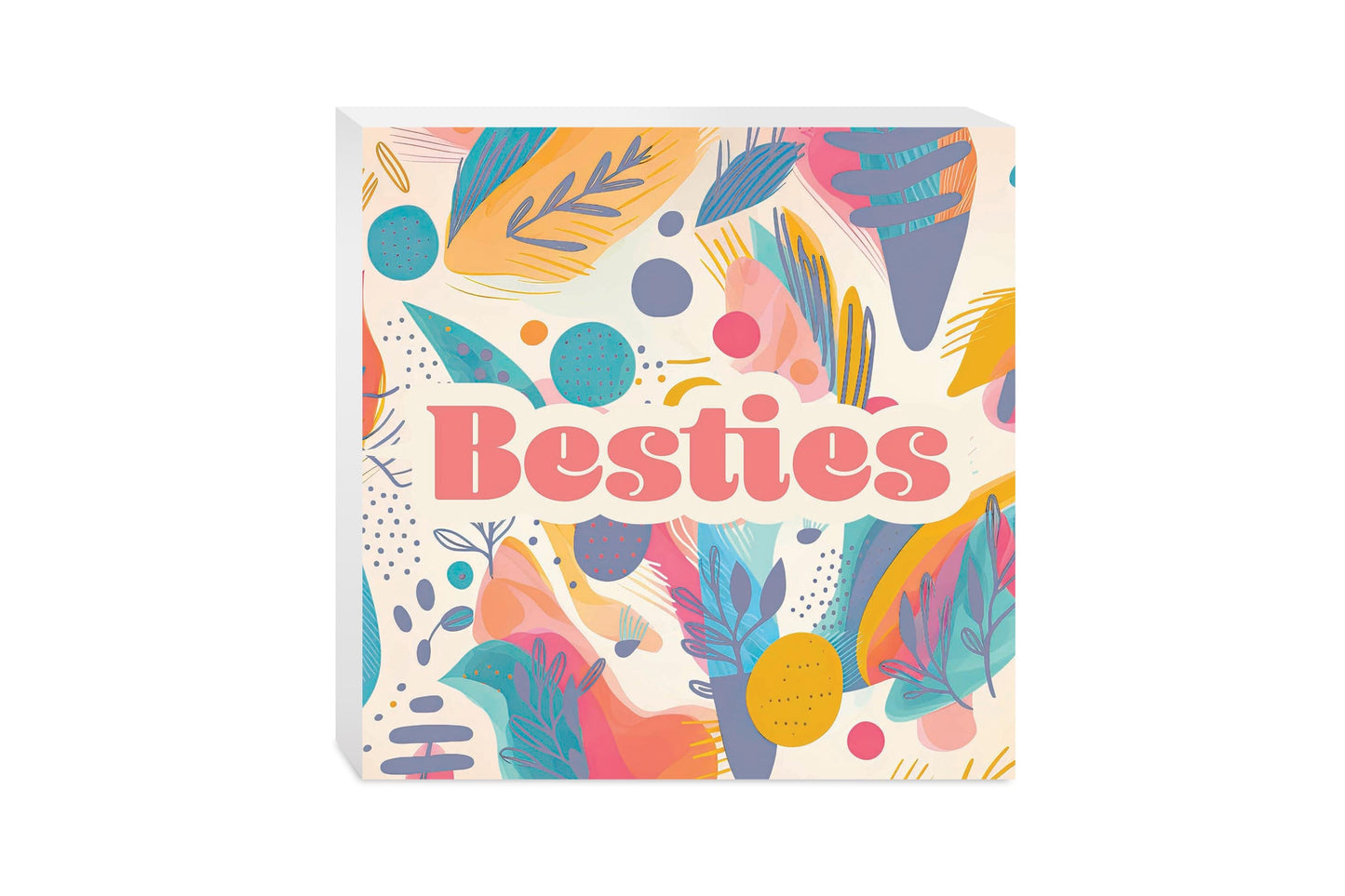 Valentine's Day Besties Abstract Pattern | 10x10