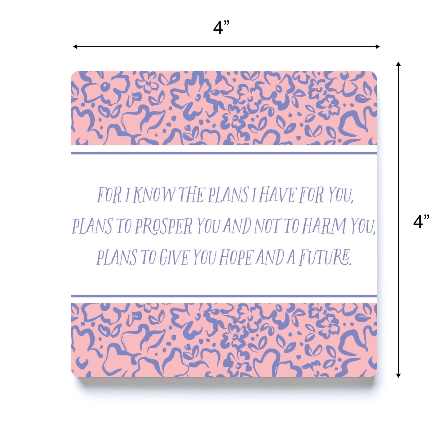 Clairmont & Co Faith For I Know The Plans 1| 4x4