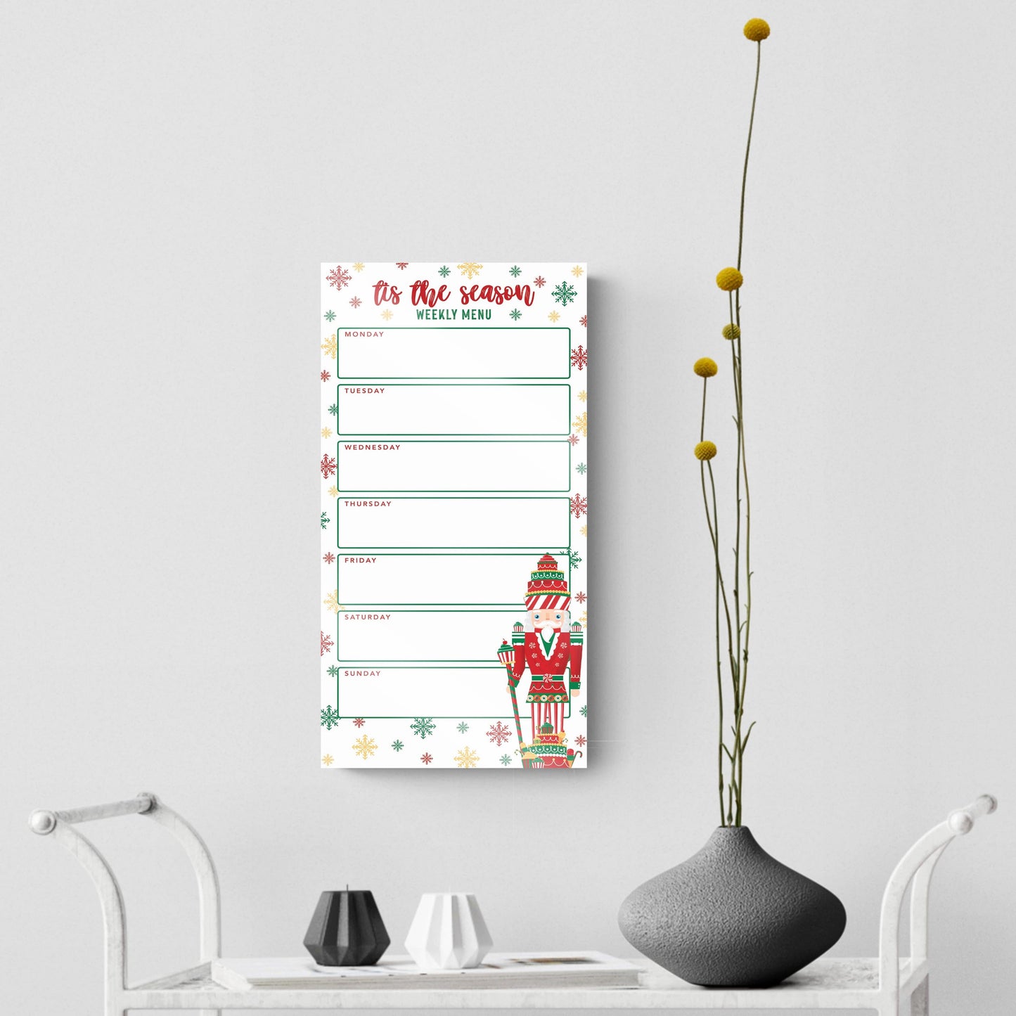 Classic Candyland Nutcracker Menu Board | 8x16