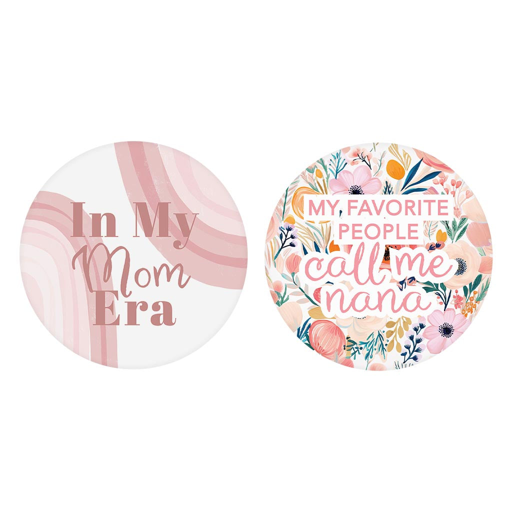 Mother's Day Offset Car Coaster Set 2 | 2.65x2.65