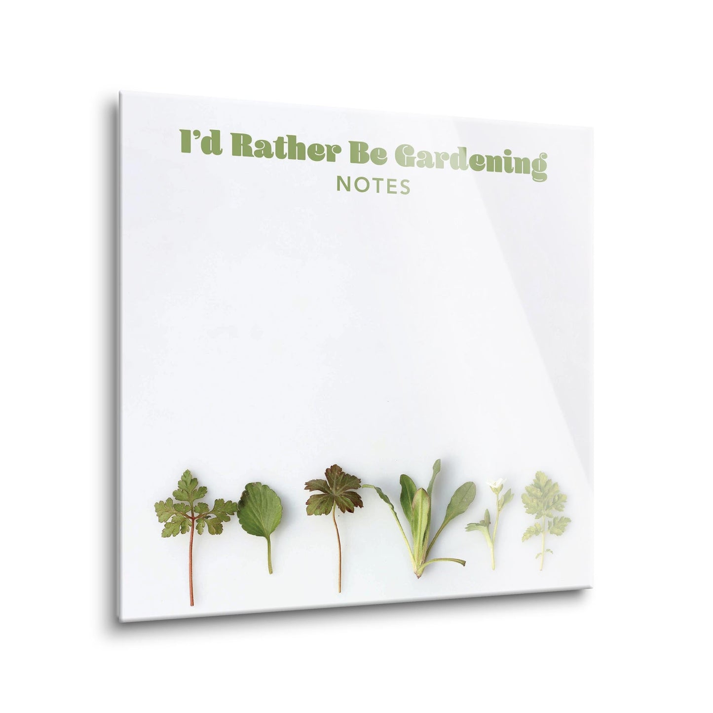 I'd Rather Be Gardening Notes | 12x12
