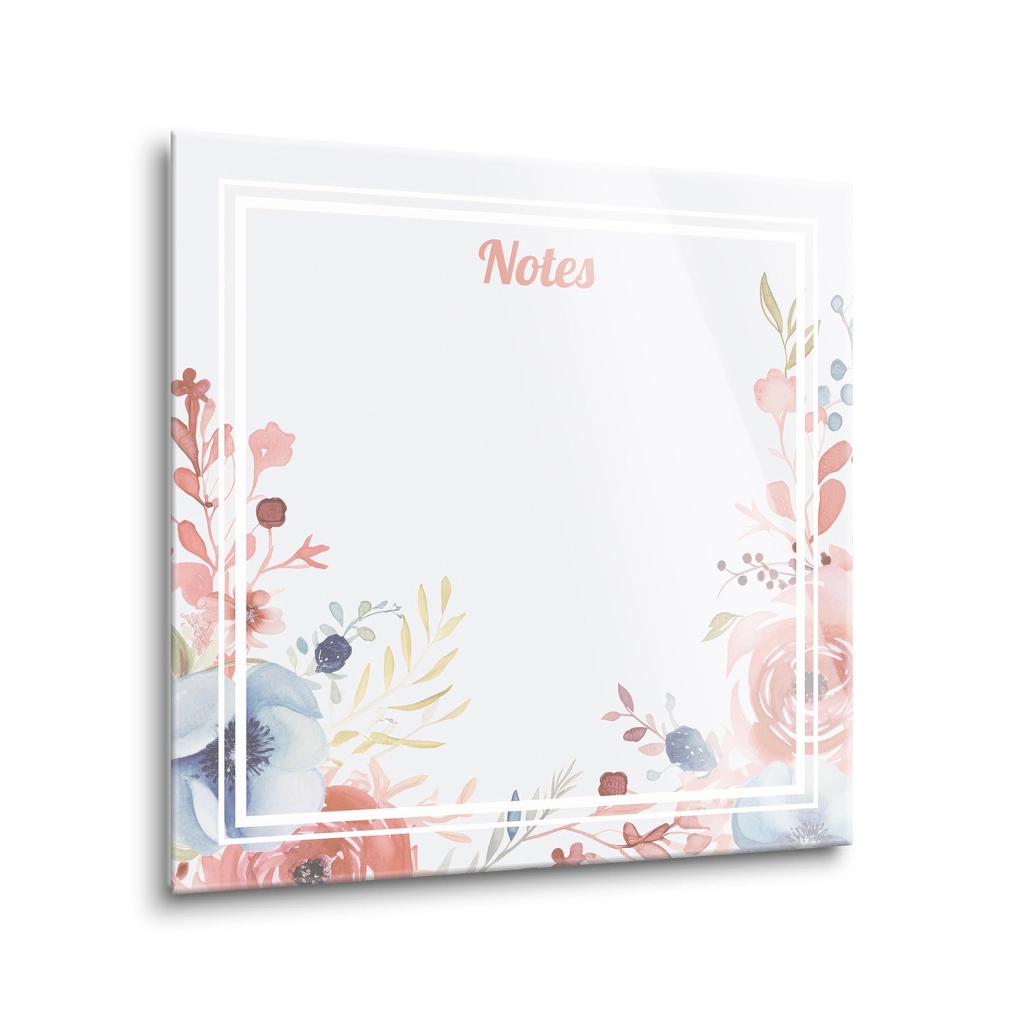 Mother's Day Tracker Floral Notes | 8x8