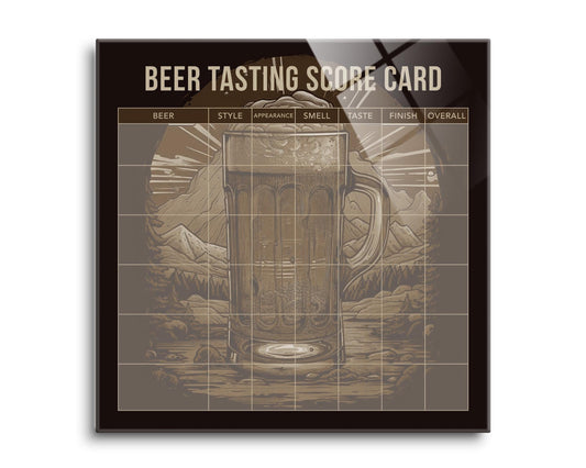 Beer Tasting Score Card | 8x8