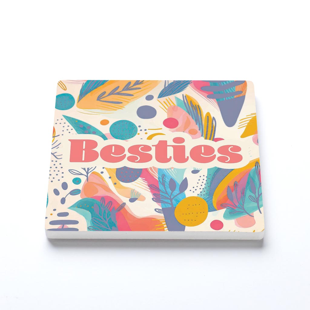 Valentine's Day Besties Abstract Pattern | 4x4