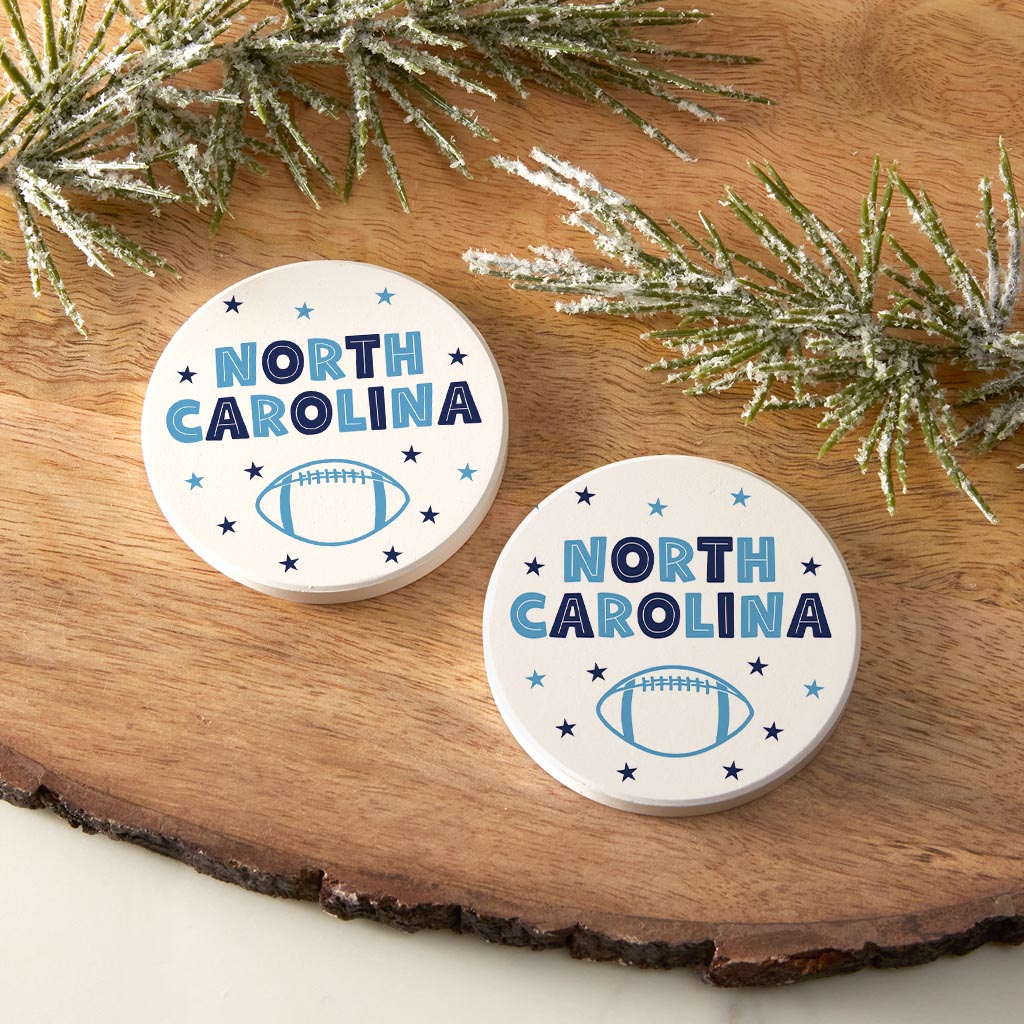 Clairmont & Co Game Day Stars North Carolina | 2.65x2.65