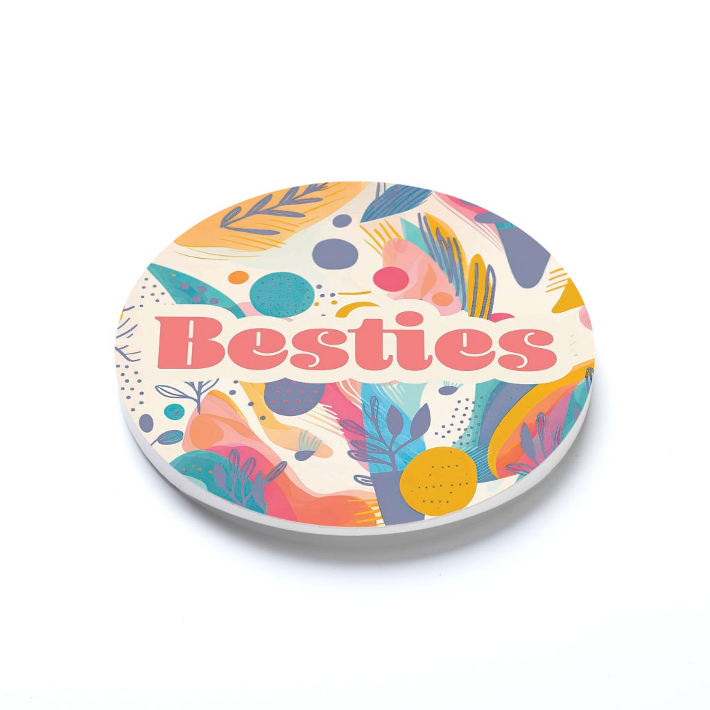 Valentine's Day Besties Abstract Pattern | 2.65x2.65