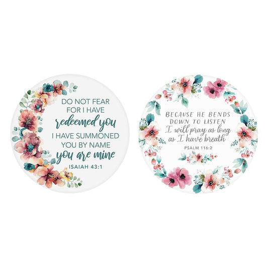 Scripture Florals Half Moon & Wreath | 2.65x2.65