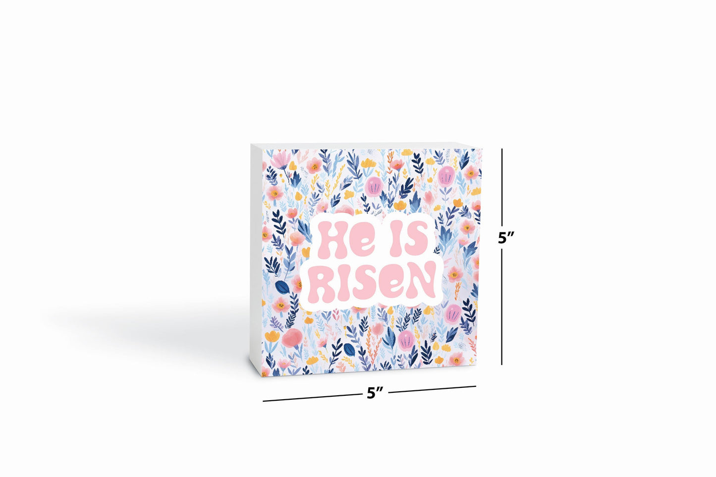 Spring Pastel He Is Risen | 5x5