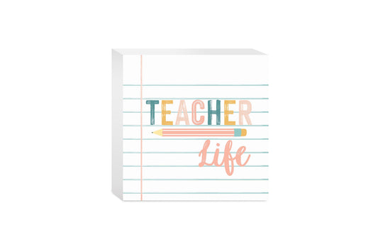 Pastel Teacher Life | 5x5