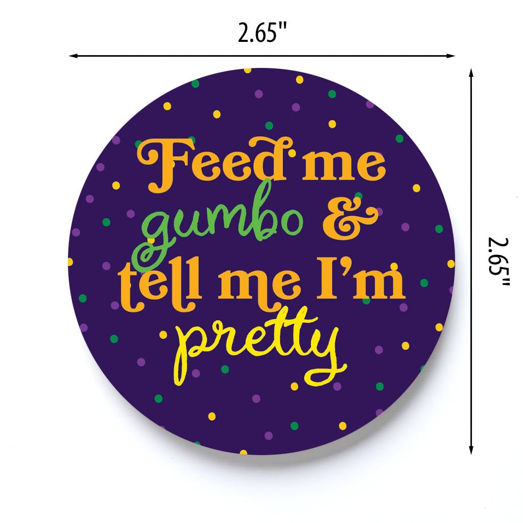 Mardi Gras Feed Me Gumbo | 2.65x2.65