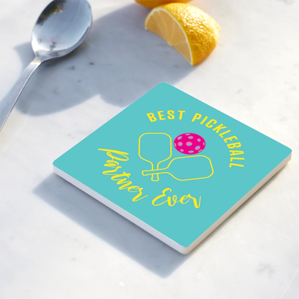 Neon Pickleball Best Pickleball Partner Ever | 4x4