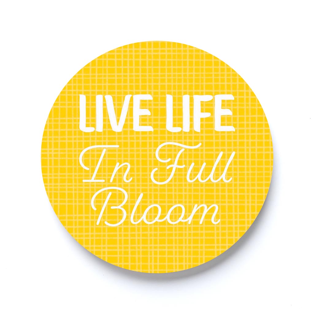 Spring Pastel Live Life In Full Bloom | 2.65x2.65