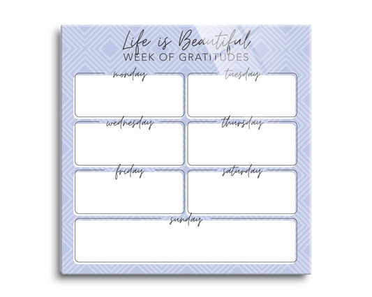 Mother's Day Tracker Life Is Beautiful Gratitudes | 8x8
