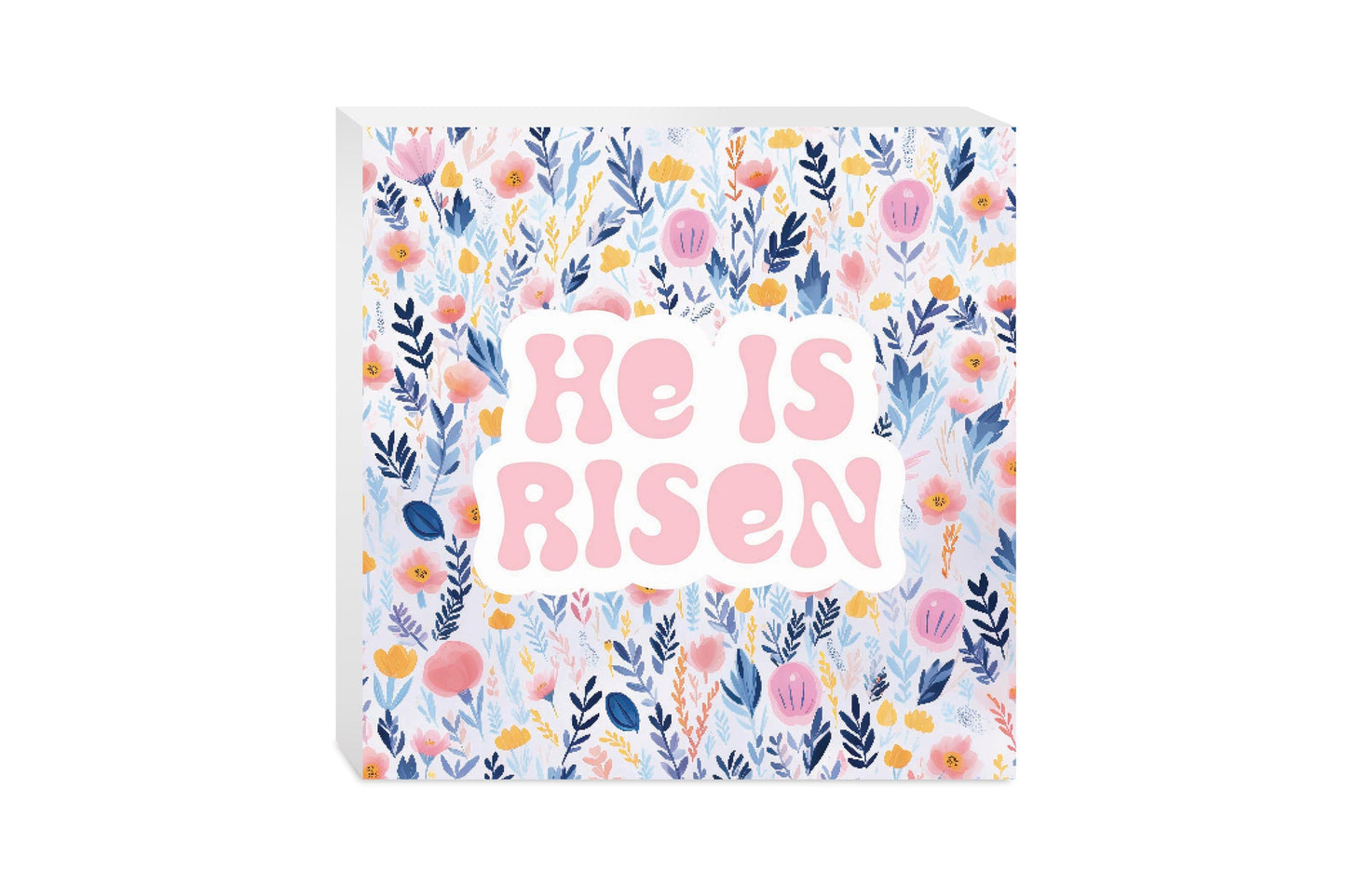Spring Pastel He Is Risen | 10x10
