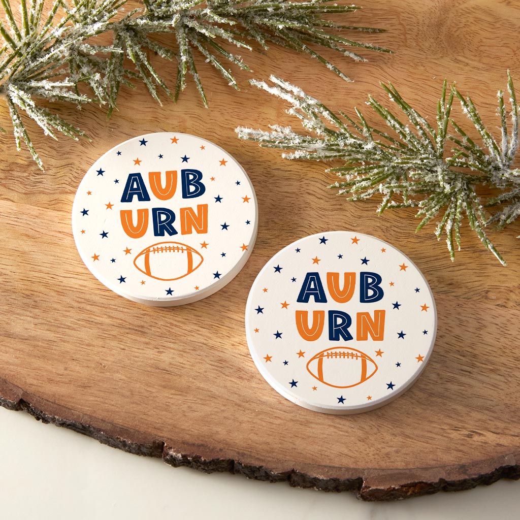 Clairmont & Co Game Day Stars Auburn | 2.65x2.65