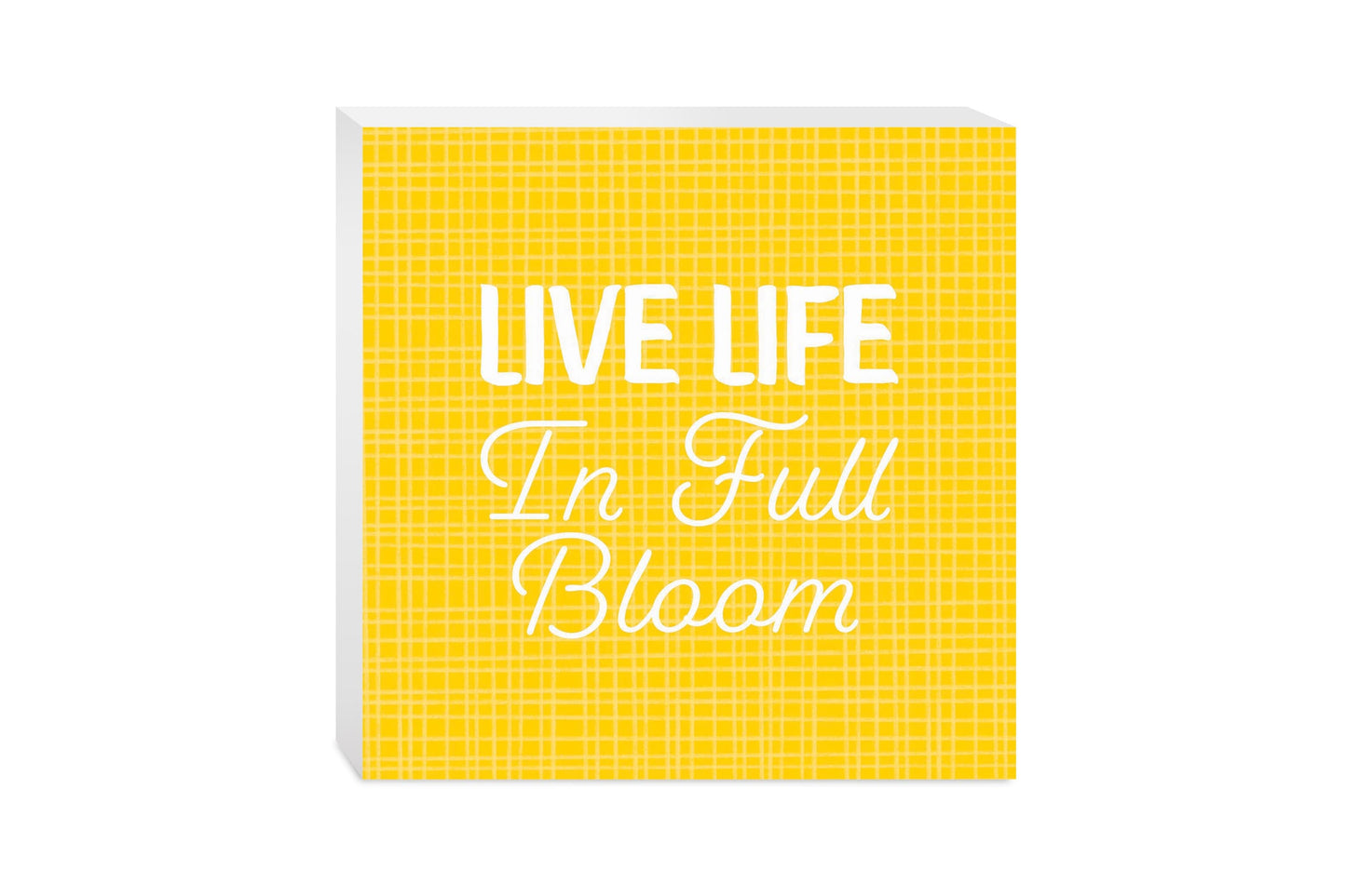 Spring Pastel Live Life In Full Bloom | 10x10