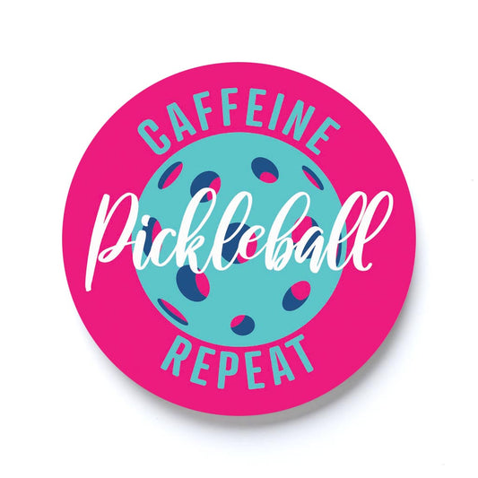 Neon Pickleball Caffeine Pickleball Repeat | 2.65x2.65