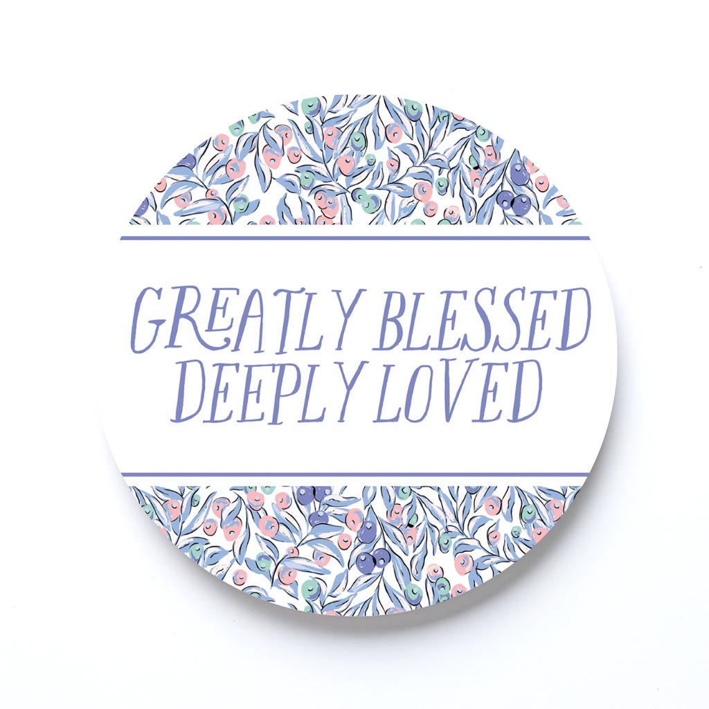 Clairmont & Co Faith Greatly Blessed Deeply Loved | 4x4