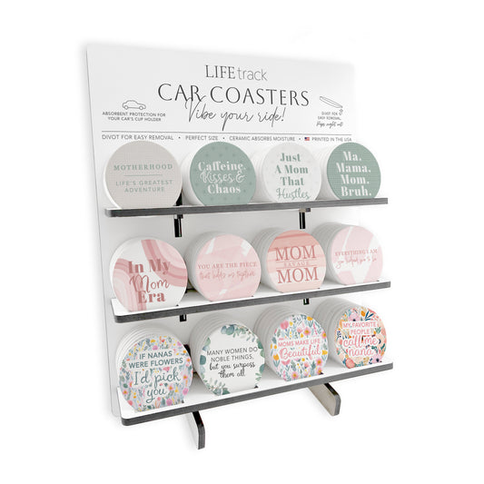 Mother's Day Car Coaster Display | 12x16