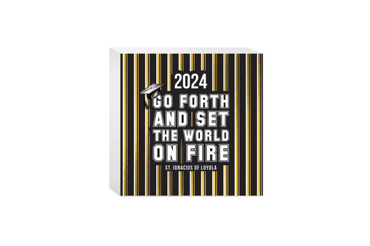 Graduation 2024 Gold Stripe | 5x5