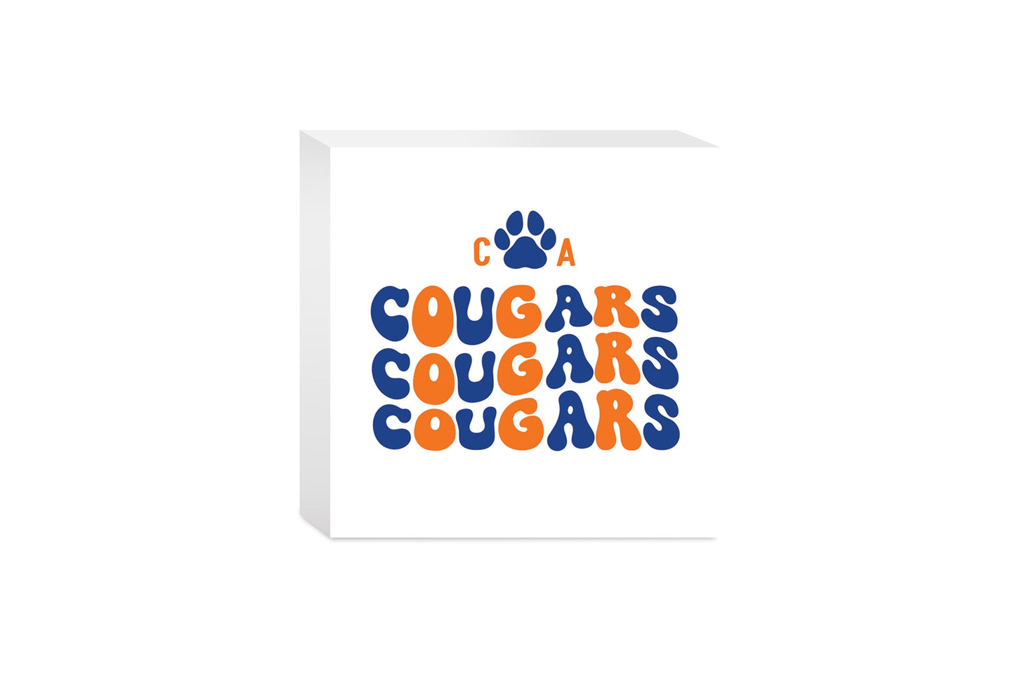 Clairmont & Co Game Day Wave Cougars | 5x5