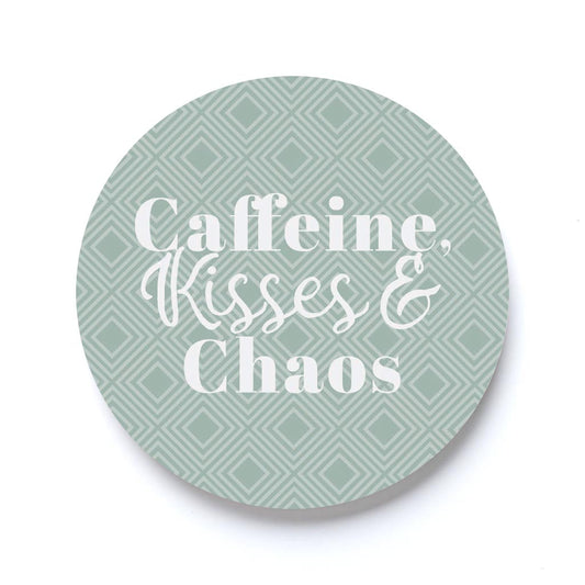 Mother's Day Caffeine Kisses & Chaos Green | 2.65x2.65