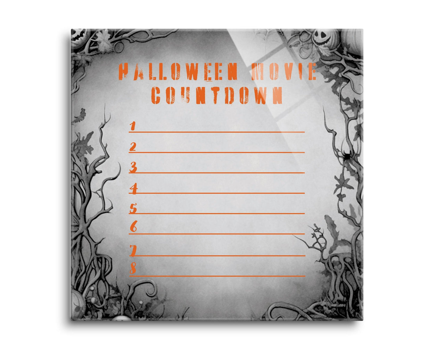 Spooky Halloween Movie Countdown | 8x8