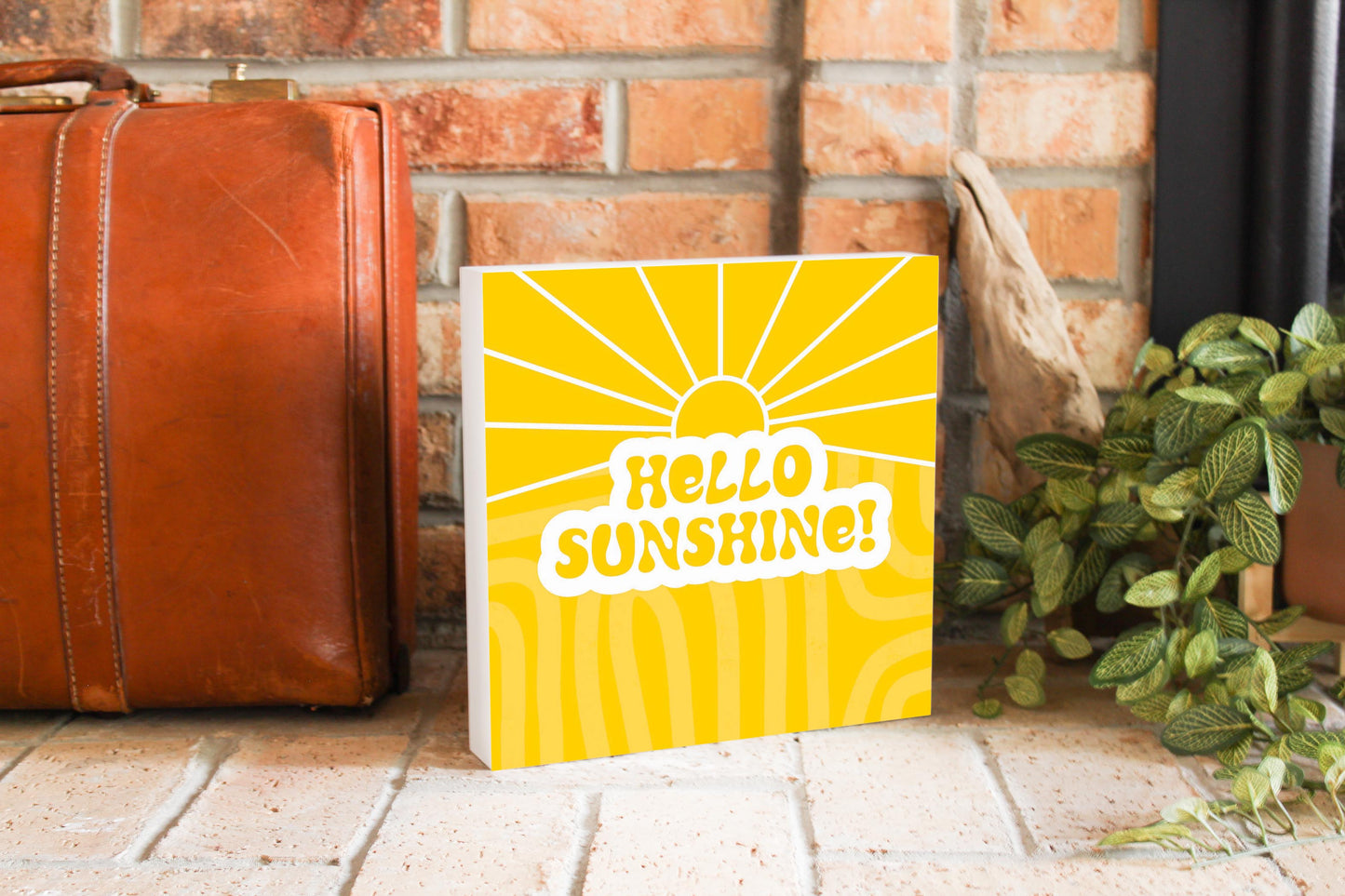 Spring Pastel Hello Sunshine | 10x10