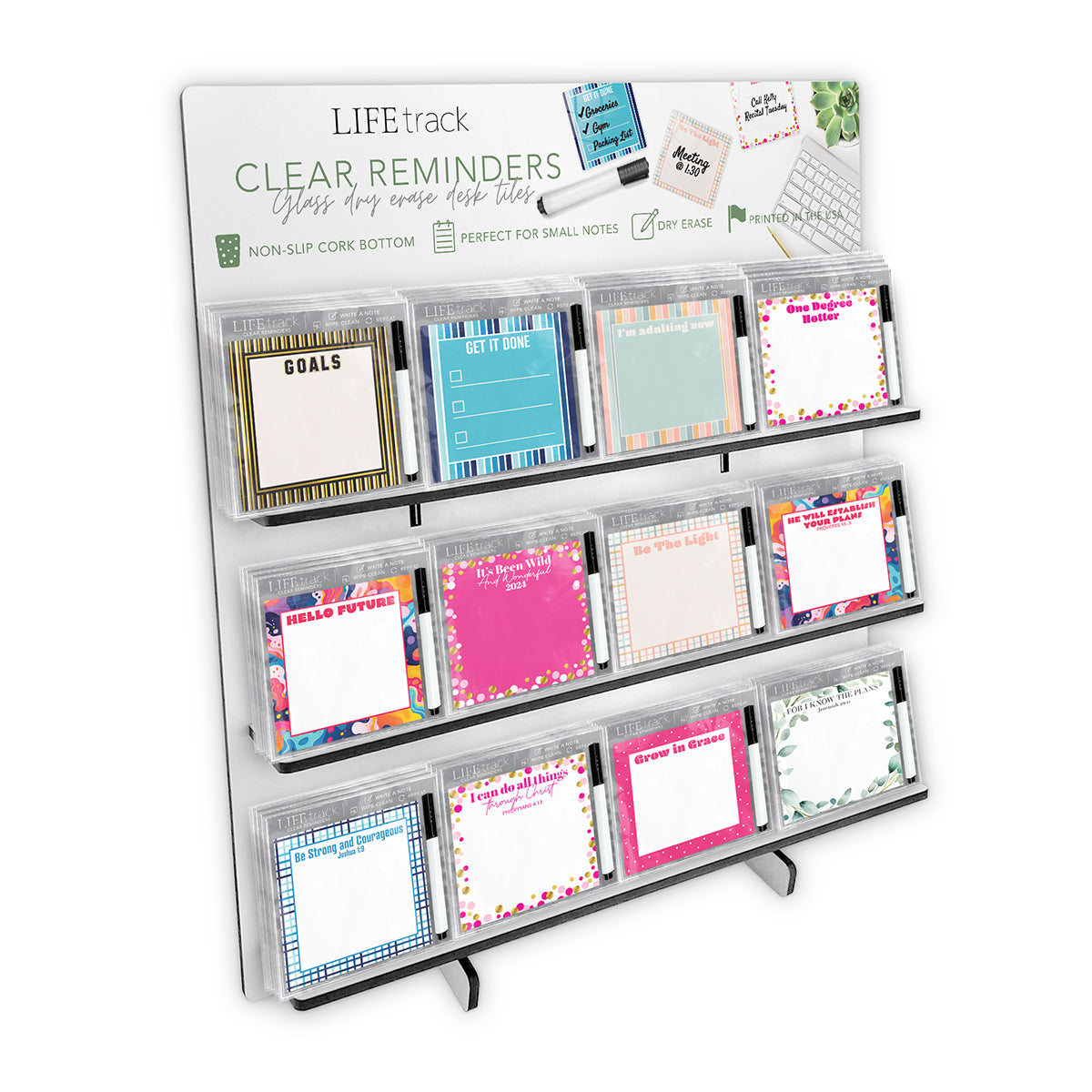 Clear Reminders Graduation 2024 GCSQ Display | 18.5x20 – Clairmont and Co