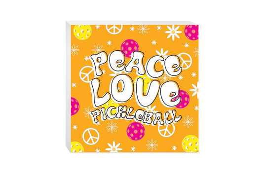 Neon Pickleball Peace Love Pickleball | 10x10