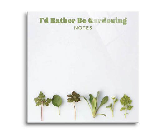 I'd Rather Be Gardening Notes | 8x8