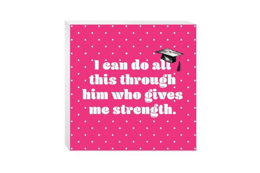 I Can Do All Pink Polka Dot | 10x10