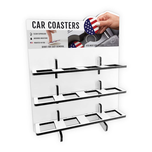 Blank Car Coaster Display | 12x16