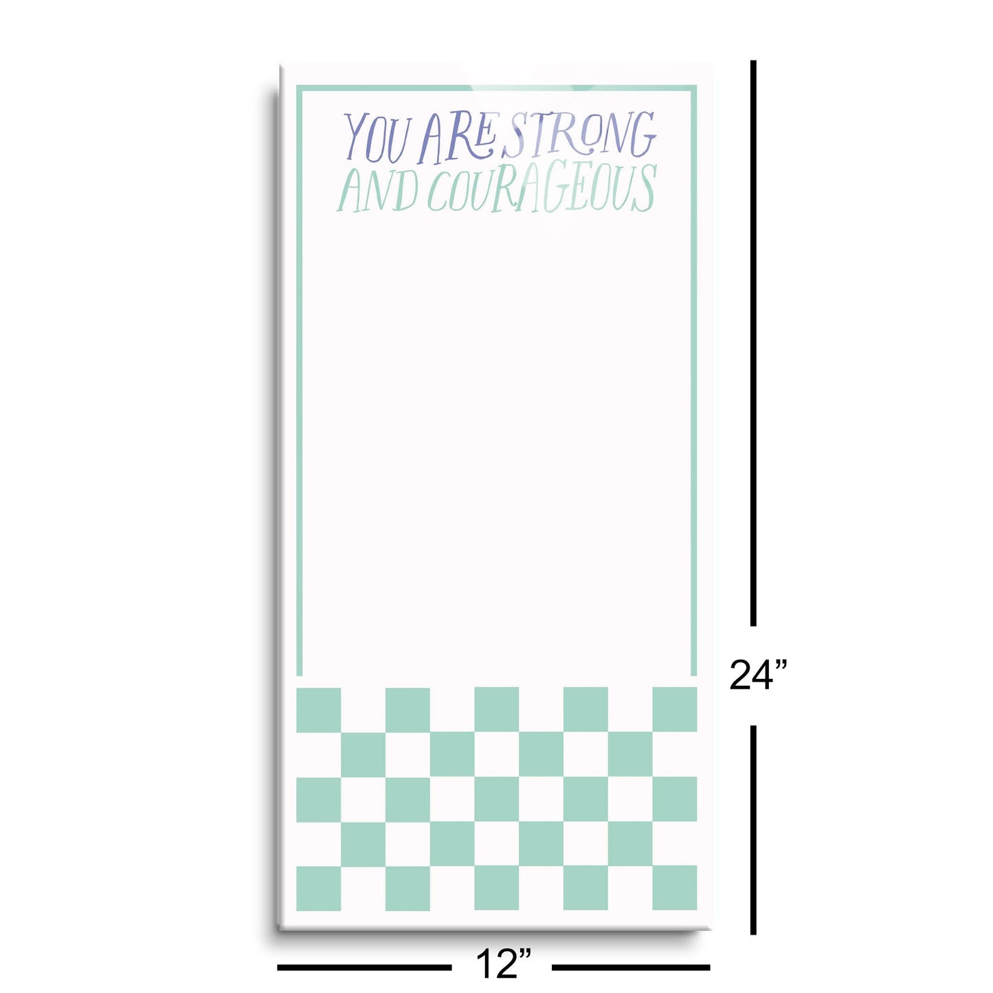 Clairmont & Co Faith You are Strong Notes 1 | 12x24