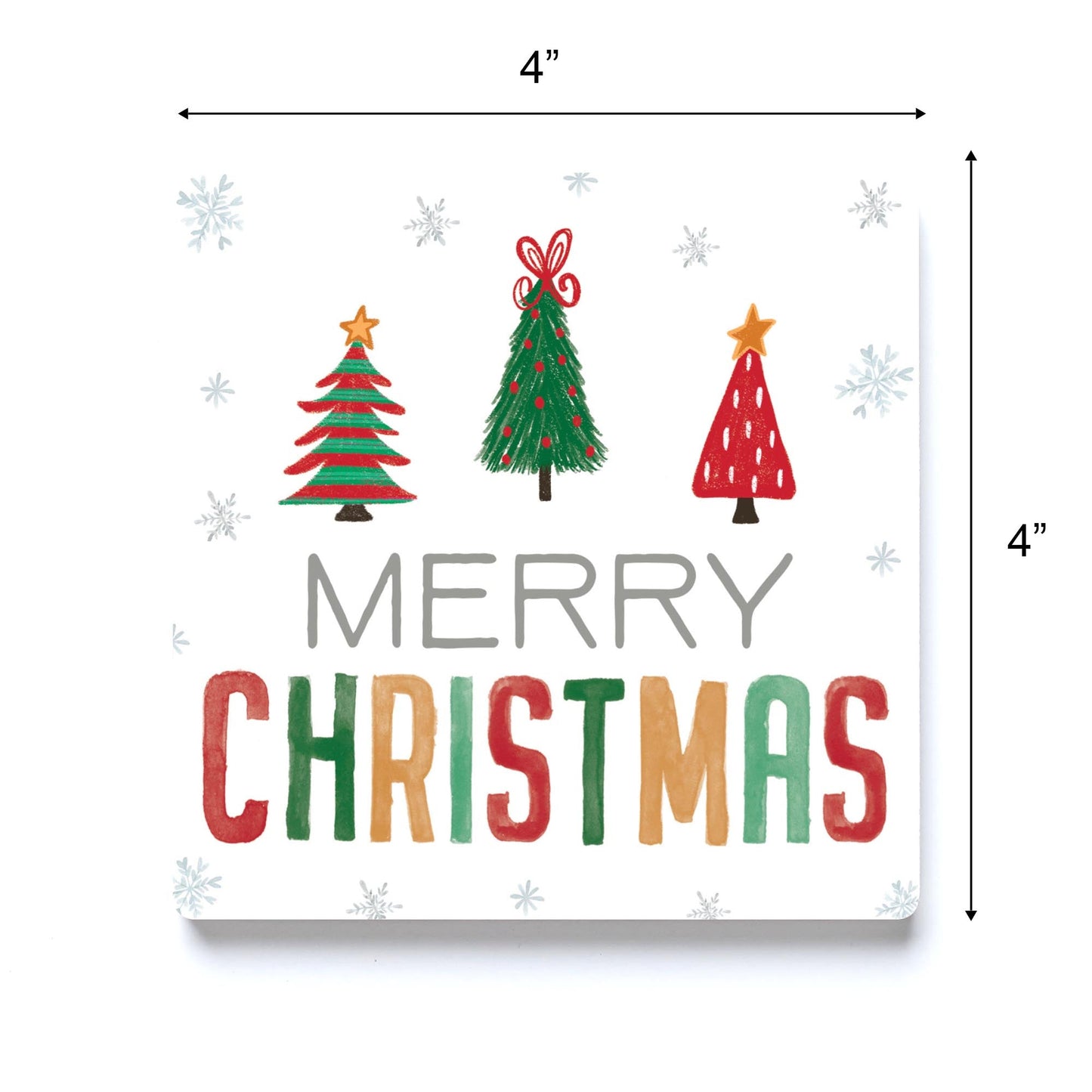 Clairmont & Co Whimsy Trad Merry Christmas 1 | 4x4