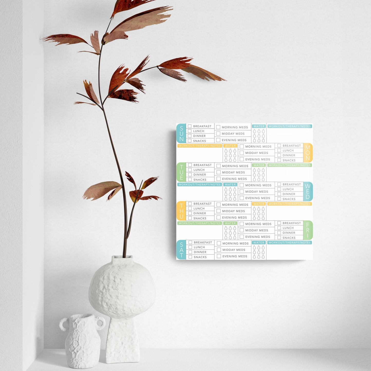 Simple Nursing Health Tracker | 8x8