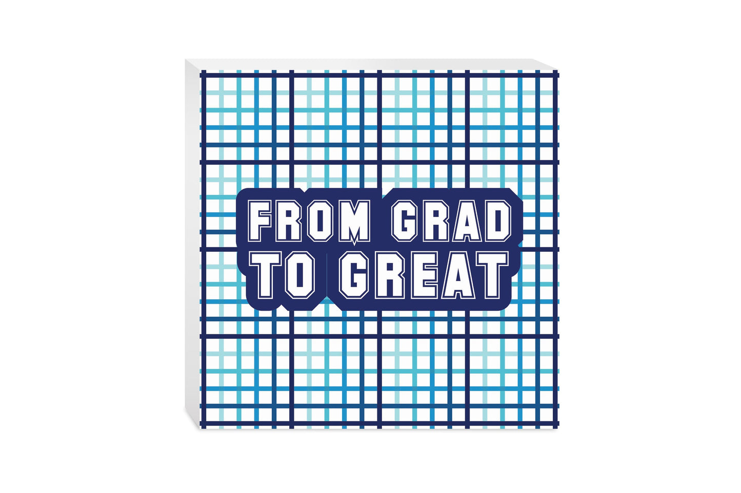 From Grad To Great Blue Grid | 10x10