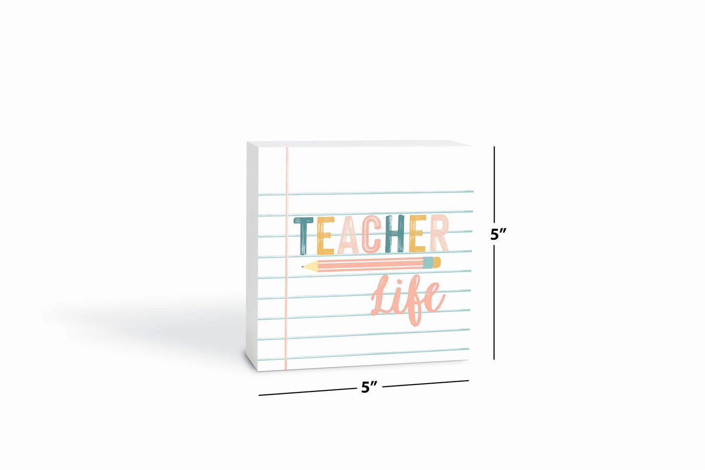 Pastel Teacher Life | 5x5
