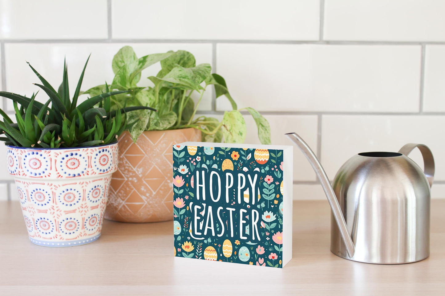 Spring Pastel Hoppy Easter | 5x5