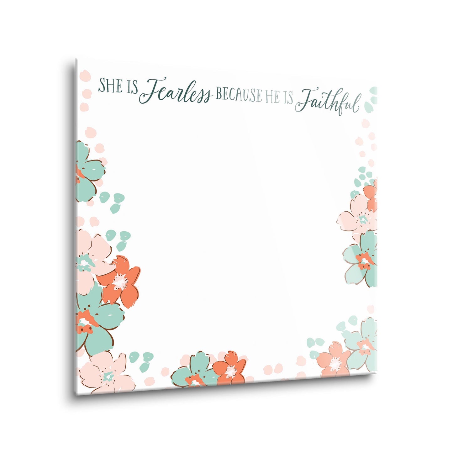 Clairmont & Co Faith She Is Fearless Notes | 8x8