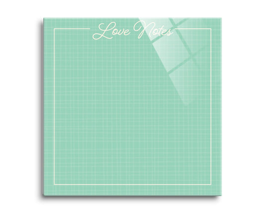 Valentine's Tracker Green Hatch Love Notes | 8x8