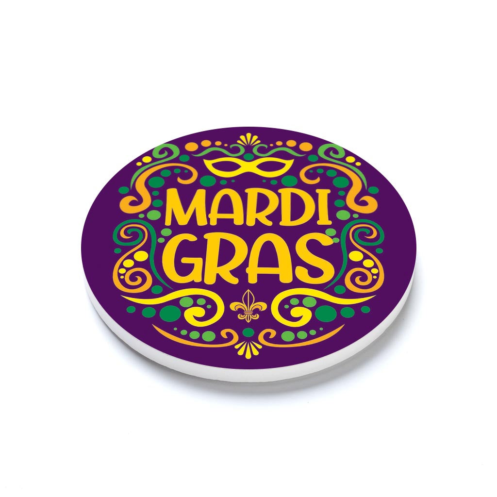 Mardi Gras Decorative Pattern | 4x4