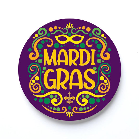 Mardi Gras Decorative Pattern | 4x4