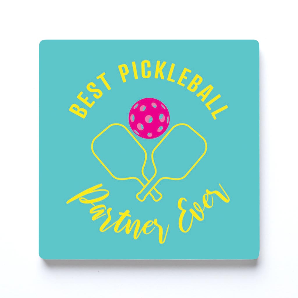 Neon Pickleball Best Pickleball Partner Ever | 4x4
