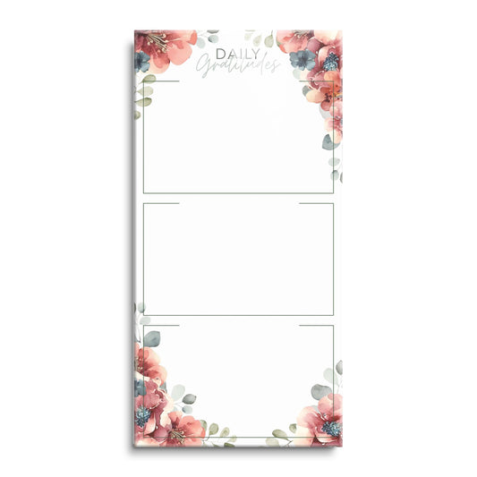 Floral Daily Gratitudes Message Board | 12x24