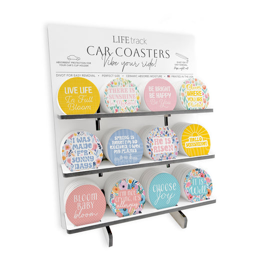 Spring Car Coaster Display | 12x16
