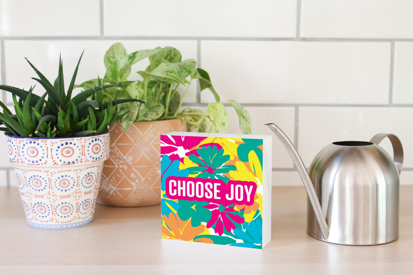 Choose Joy Bright Pattern | 5x5