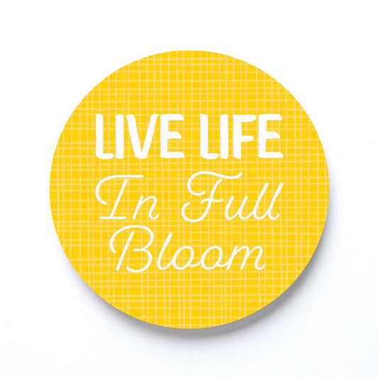 Spring Pastel Live Life In Full Bloom | 4x4