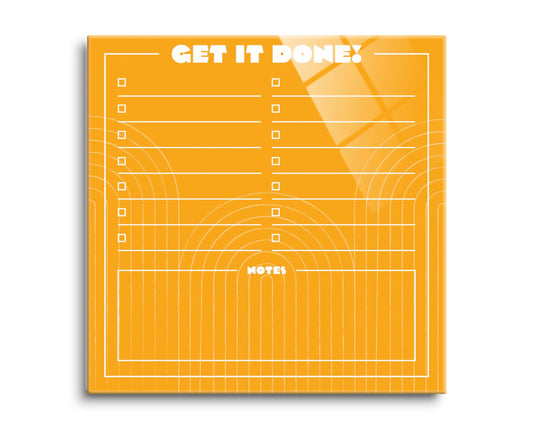 Neon Orange Get It Done | 8x8