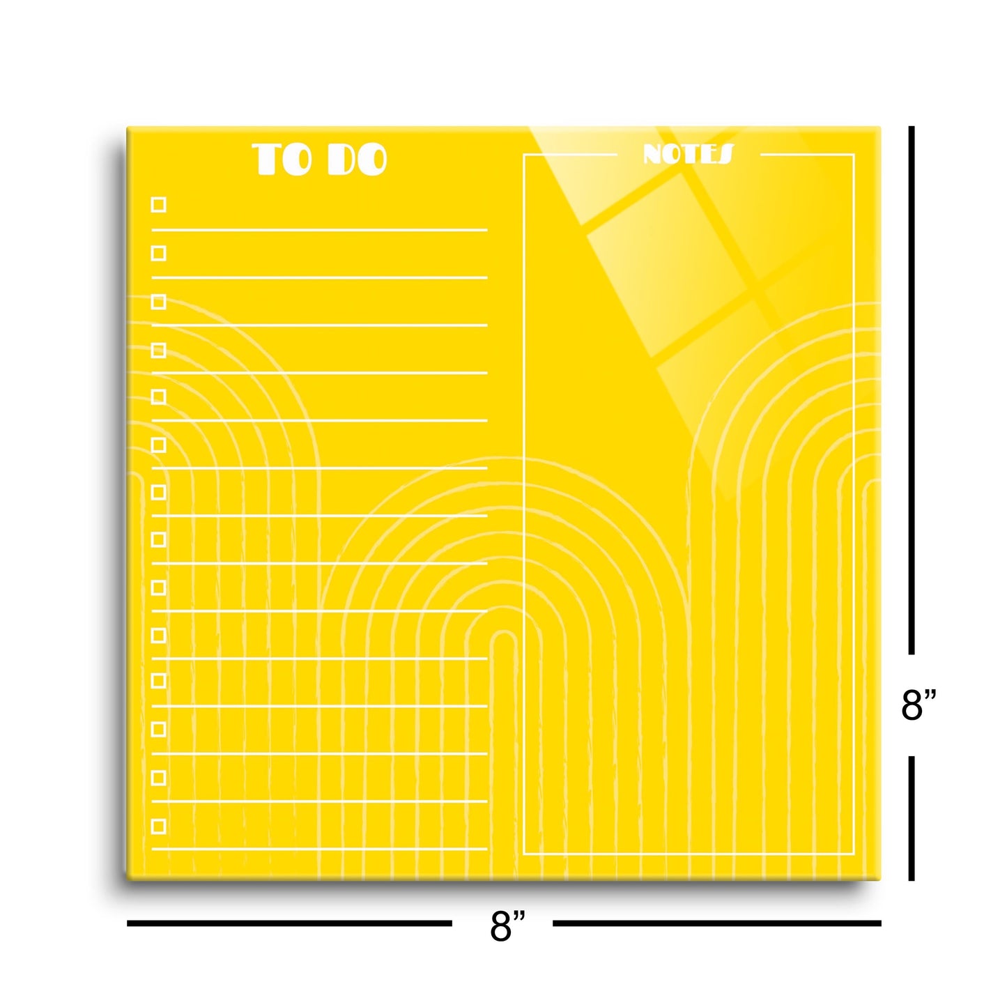 Neon Yellow To Do List | 8x8